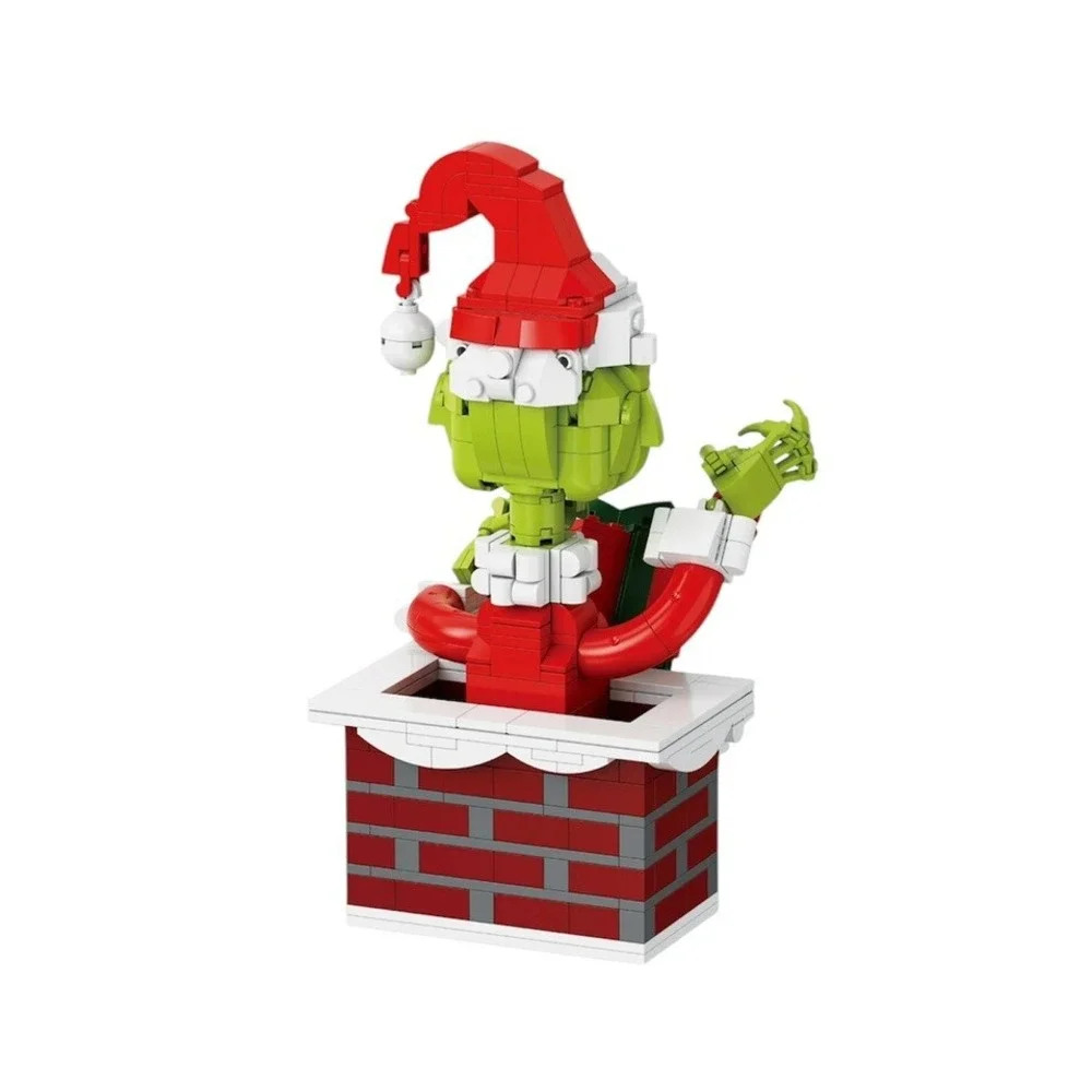 The Chimney Grinch‎ Building Kit (504-Plastic Pcs Set) LIMITED EDITION CHRISTMAS